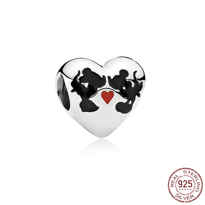 Berloque Charm Disney - Mickey & Minnie Love